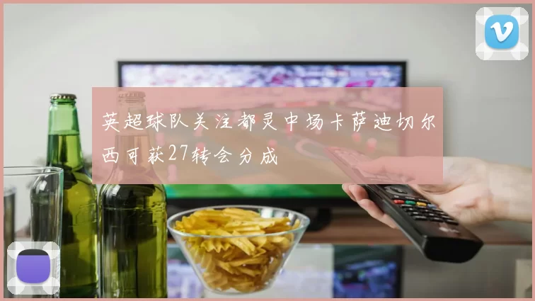 英超球队关注都灵中场卡萨迪切尔西可获27转会分成